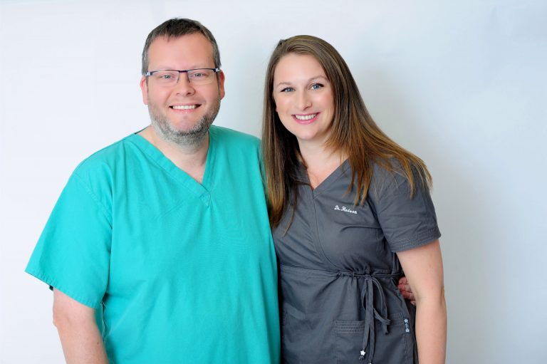 Cotswold Dental Wellness Photoshoot Dr Claire Hudson & Dr Rob